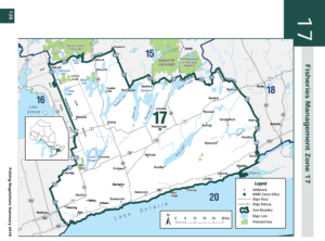 2019 Ontario Zone 17 Fishing Regulations